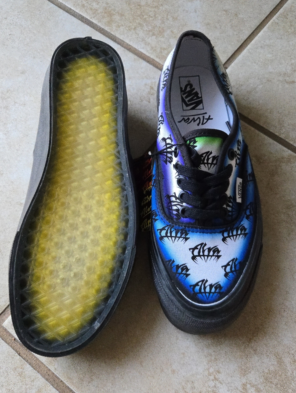Vans x Alva Skates Authentic 44 DX Women 8.5 Halo Multicolor 052026 - Picture 5 of 8